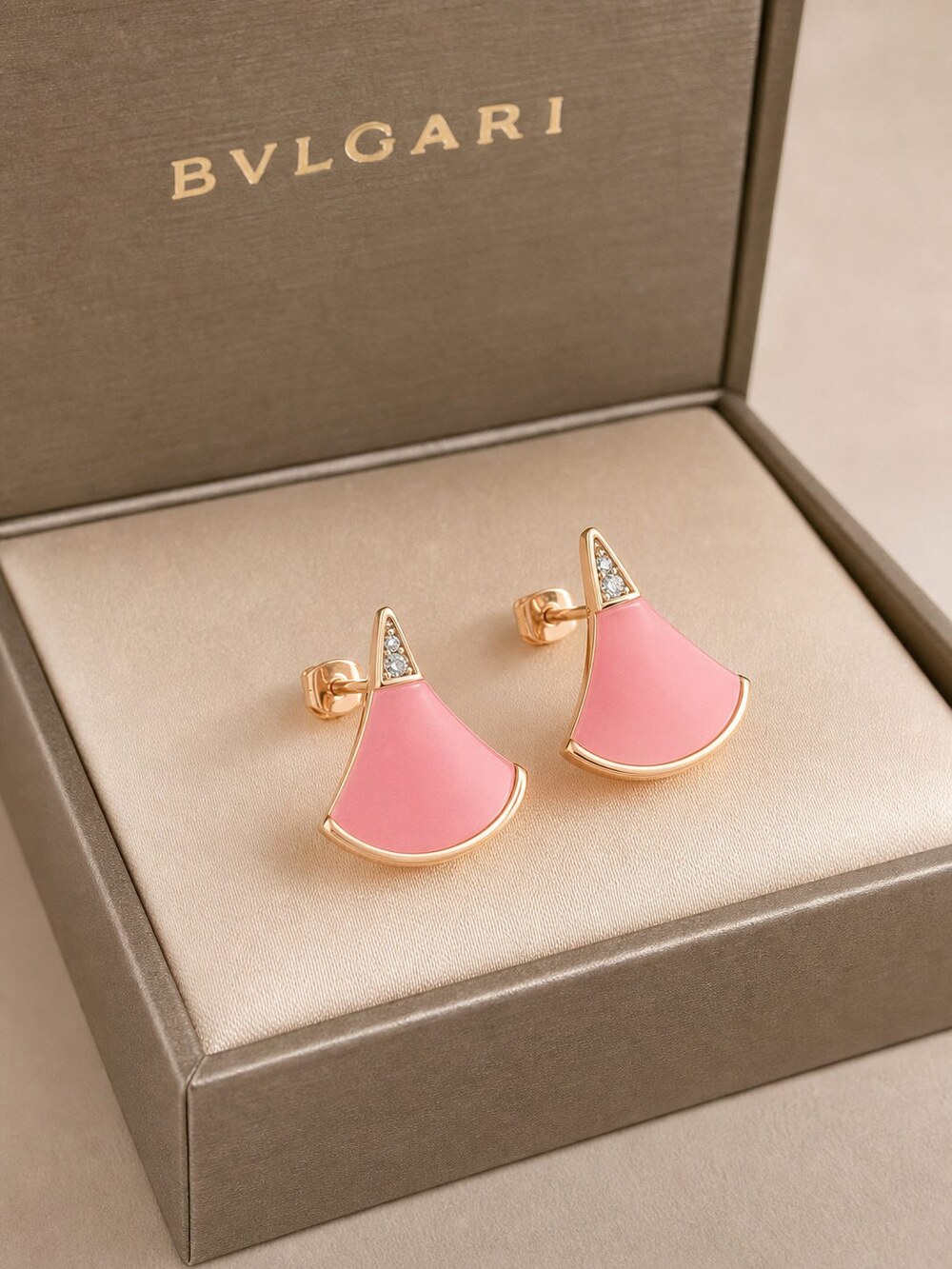 Bulgari Refined Statement Earrings Style 4 | New with Box - Picture 5 of 9
